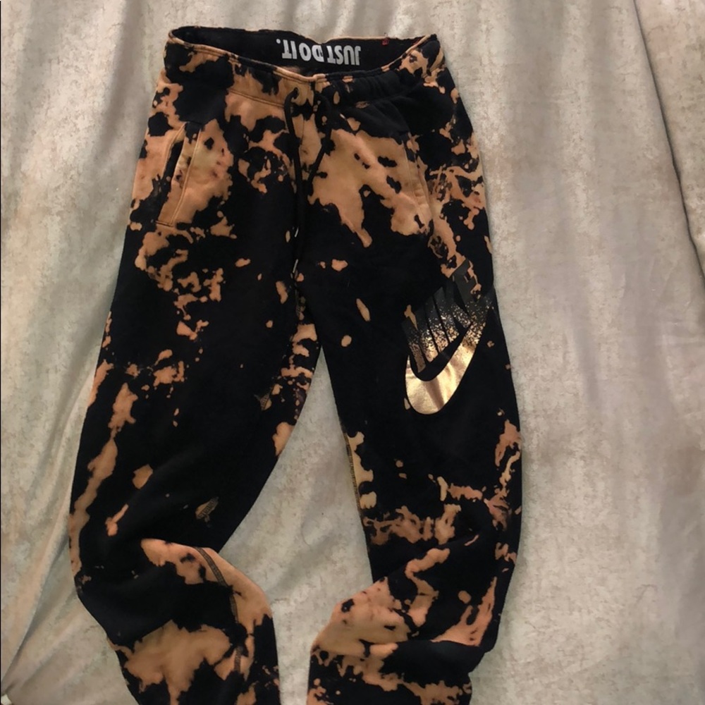 Custom Nike Tie Dye Sweatpants Size S